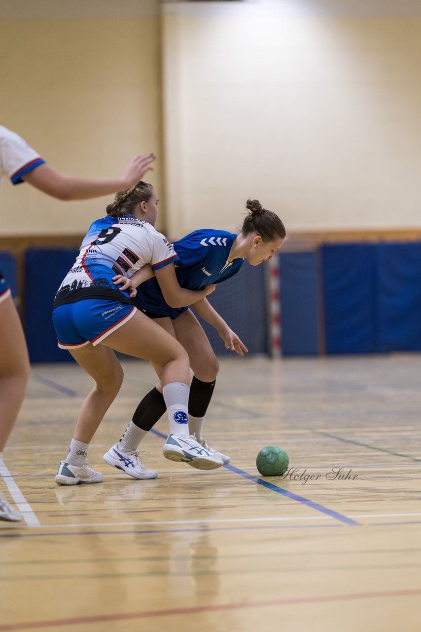 Bild 88 - wCJ TSV Ellerau - SG Pahlhude/Tellingstedt : Ergebnis: 21:18